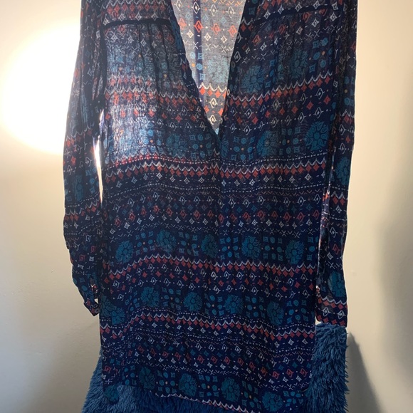 Quicksilver beach dress/ coverup - size Large - Picture 3 of 3